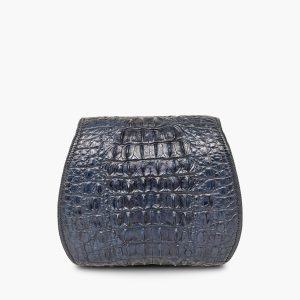 Túi xách nữ Da Cá Sấu Hoa Cà 0127-3