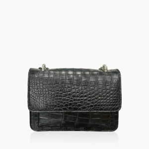 Túi xách nữ Da Cá Sấu Hoa Cà 0262