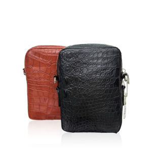 Túi xách nữ Da Cá Sấu Hoa Cà 0260